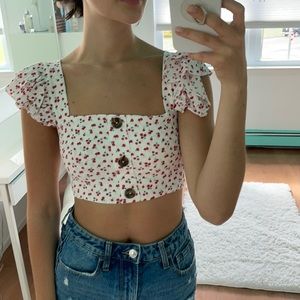 Cropped shirt